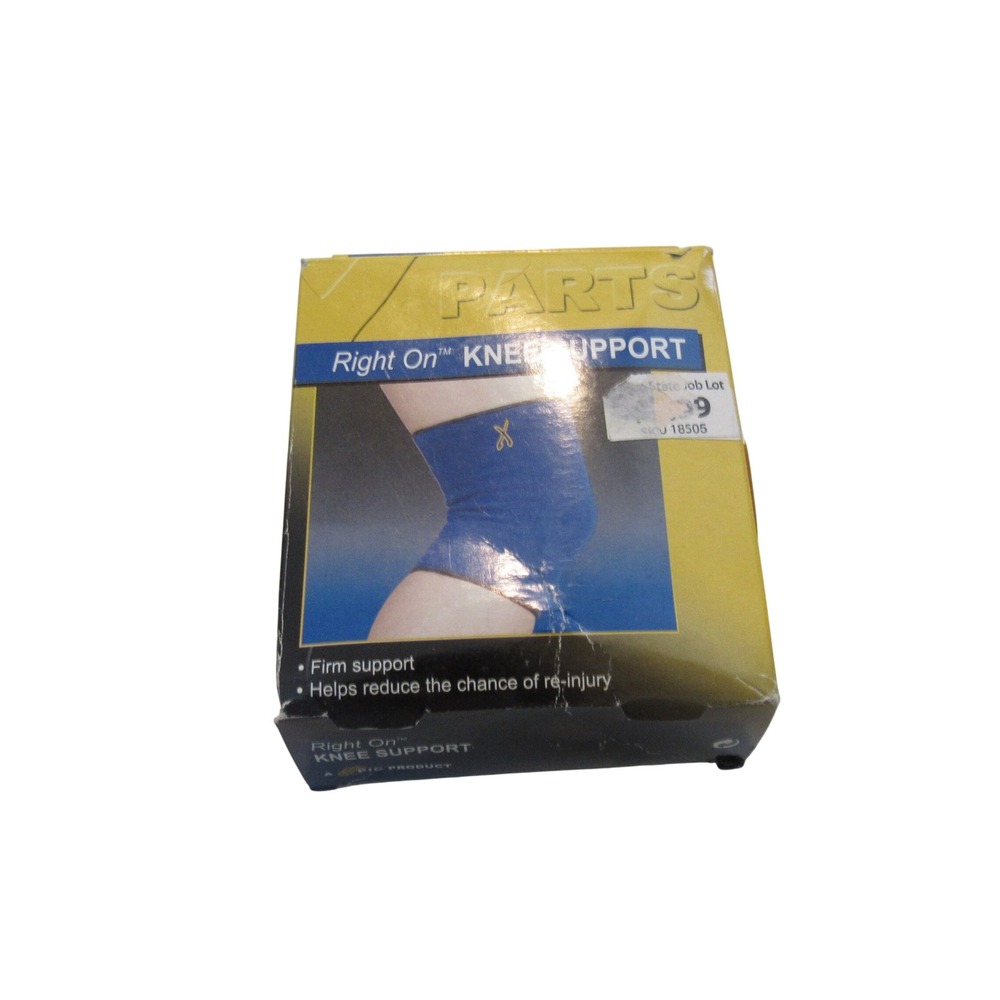 X-Parts Right On Knee Support Firm Compression Sleeve‎ Blue Reversible